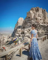 Potret Anya Geraldine Liburan di Cappadocia, Netizen Auto Bilang: It's My Dream Mas, Not Her!