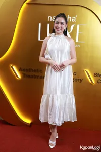 Potret Artis di Launching Klinik Kecantikan Premium, Jessica Iskandar Senang Kini Tak Perlu ke Luar Negeri untuk Perawatan