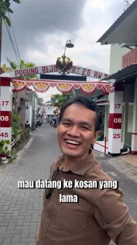 8 Potret Bene Dion Kunjungi Kos-kosannya Zaman Kuliah, Dulu Sewanya 1,8 Juta Setahun