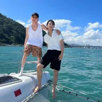 Potret Body Goals Mingyu SEVENTEEN di Musim Panas dari Tahun ke Tahun