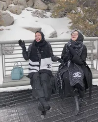 Potret Cantik Laudya Cynthia Bella Saat Berlibur ke California