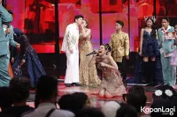 Potret Cantik Melly Lee di Konser Mega Bintang: Meet The Champions