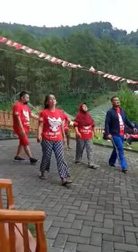 Potret Clara Gopa yang Kangen Suasana 17-an, Inisiatif Gelar Lomba Bareng Keluarga