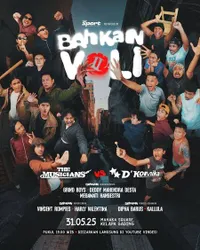 Potret Daftar Lengkap Pemain Bahkan Voli II, The Musician vs D'Komika - Megawati Hangestri Jadi Komentator