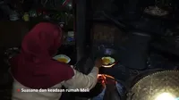 Potret Dapur dalam Rumah Melly Lee di Cianjur, Sederhana Berdinding Rotan