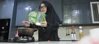 Potret Dapur Putri Delina Bergaya American Classic, Masakin Menu Sahur dan Buka Puasa Untuk Sule