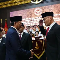 Potret Deddy Corbuzier Resmi Dilantik Jadi Stafsus Kementerian Pertahanan RI, Tangani Komunikasi Sosial dan Publik
