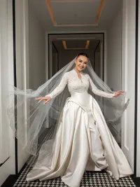 Potret Detail Penampilan Amanda Manopo di Hari Pernikahan dengan Kenny Austin, Stunning
