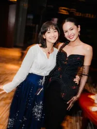 Potret Freya JKT48 di Premiere Film PARA PERASUK, Bertemu Maudy Ayunda dan Anggun C. Sasmi