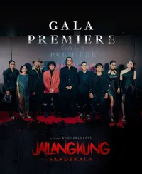 Potret Gala Premiere Film ‘JAILANGKUNG SANDEKALA’, Bernuansa Serba Hitam Mencekam!