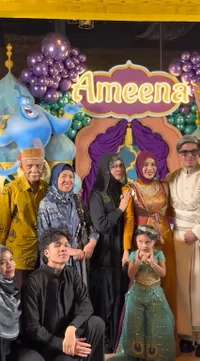 Potret Gen Halilintar di Ultah Ameena Anak Aurel Hermansyah, Interaksi Keluarga Terasa Hangat