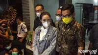 Potret Gisella Anastasia Pasca Jalani Pemeriksaan Selama 10 Jam, Tundukkan Kepala Minta Maaf