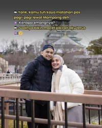Potret Gombalan Terbaru Teuku Wisnu Buat Shireen Sungkar, Bilang Istrinya Seperti Baliho di Mampang
