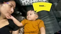 Potret Iis Dahlia Momong Baby Syaki Anak Rizki DA, Disuapin hingga Diajak Jalan-Jalan Bak Cucu Sendiri