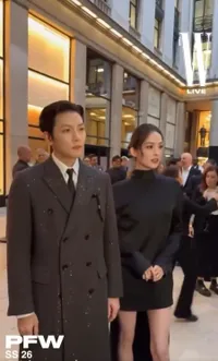 Potret Ji Chang Wook dan Aktris China Gulinazha di Paris, Visual Dua Negara