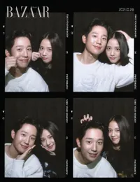 Potret Jisoo BLACKPINK dan Jung Hae In Jadi Model Majalah Bazaar, Bikin Baper Pamer Chemistry Untuk Drakor 'SNOWDROP'