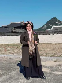 Potret Joy Tobing Liburan ke Korea Selatan, Sempat Kunjungi Demilitarized Zone 