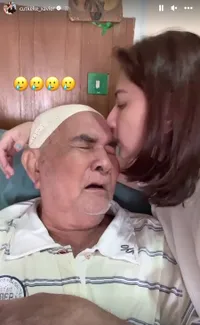 Potret Kebersamaan Cut Keke dengan Ayah, Sempat Peluk Cium Sebelum Mendiang Hembuskan Napas Terakhir