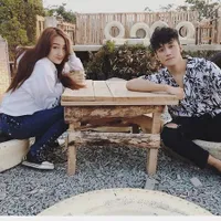 Potret Kebersamaan Dicky SMASH & Sandrina, Kiki Challenge Bareng