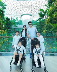 Potret Keluarga Guntur Triyoga yang Disebut-sebut Good Looking dan Good Rekening, Wajah Si Kembar Bak Boneka Hidup