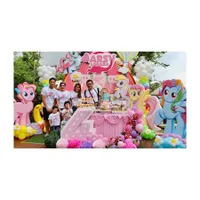 Potret Kemeriahan Ultah Arsy Hermansyah ke-4, Bertema Little Pony