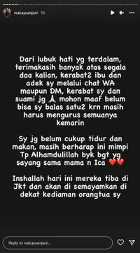 Potret Kesedihan Selebgram Ayu Anjani Saat Ibu & Adiknya Menjadi Korban Kecelakaan Kapal, Anggap Tak Becus Jadi Seorang Kakak