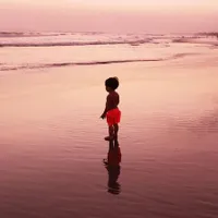 Potret Lucu Kawa Anak Andien Saat Liburan ke Pulau Dewata