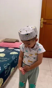 Potret Lucunya Baby Syaki Anak Rizki DA Sudah Pintar Salat Sendiri, Netizen: Anak Soleh