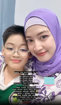 Potret Maissy Mantan Penyanyi Cilik Rayakan Ulang Tahun Putra Sulungnya, Pesta Sederhana Buat Anak Dokter
