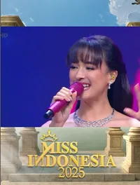 Potret Mawar Eva de Jongh Tampil Memukau di Malam Puncak Miss Indonesia 2025