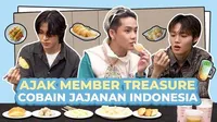 Potret Naura Ayu Ajak Member TREASURE Makan Jajanan Indonesia dari Cilok Hingga Telur Gulung, Junghwan: Mantul!