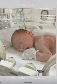 Potret Pamela Bowie Melahirkan Anak Pertama, Berjuang Seminggu - Bayi Ganteng Sejak Lahir 
