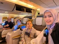 Potret Pasha Ungu dan Adelia Wilhelmina Menjalani Ibadah Umrah, 2 Anak Gantengnya Bikin Netizen Salfok