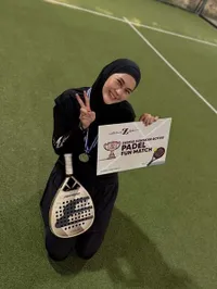 7 Potret Paula Verhoeven Juara 2 di Padel Fun Match, Niat Main Hanya Seru-seruan Malah Dapat Juara