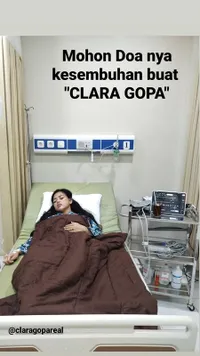 Potret Pedangdut Clara Gopa Duo Semangka Terbaring Lemah Rumah Sakit, Sang Manajer Mohon Doa Kesembuhan
