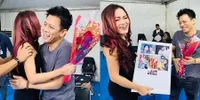 Potret Pedangdut Jamila Bintang Pantura yang Histeris Kembali Jumpa Ariel NOAH, Foto Bareng Sang Idola Bakal Dicetak Ukuran Jumbo