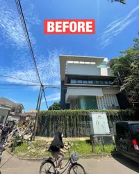 Potret Penampakan Rumah Arief Muhammad Sebelum dan Sesudah Cabut Tiang Listrik yang Merusak Pemandangan, Gak Akan Merasakan Layangan Nyangkut