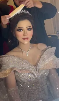 Potret Penampilan Bella Bonita Istri Denny Caknan di Acara Ngunduh Mantu, Make Up Dicibir Terlihat Jadul - Dagu Runcing Disorot