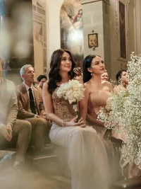 Potret Penampilan Luna Maya Jadi Bridesmaid Millane Fernandez, Cantik Kebangetan
