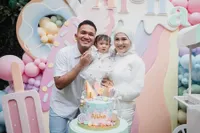 Potret Perayaan Ulang Tahun Aisha Anak Kedua Kesha Ratuliu, Pesta Seru Bareng Keluarga
