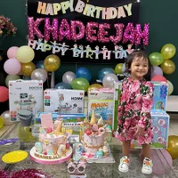 Potret Perayaan Ulang Tahun ke-2 Khadeejah Anak Kartika Putri, Digelar Sederhana di Rumah Saja