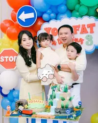 Potret Perayaan Ulang Tahun Yosafat Anak Ahok dan Puput Nastiti, Wajahnya Yang Makin Ganteng Ramai Disorot