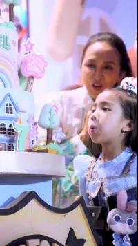 Potret Perayaan Ultah Briell Putri Sulung Momo Geisha yang ke-7, Mewah dengan Tema Zootopia