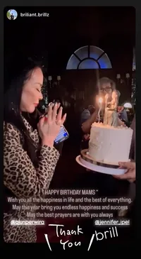 7 Potret Perayaan Ultah Jennifer Jill Istri Ajun Perwira, Kue Tartnya Gambarkan Queen Of The Party