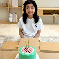 Potret Perayaan Ultah Megumi yang ke-11, Pesta Sederhana - Didampingi Desta dan Natasha Rizky