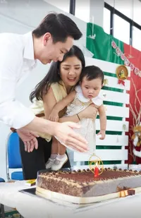 Potret Perayaan Ultah Pertama Avery, Valencia Tanoe dan Kevin Sanjaya Gelar Pesta Sederhana - Bahagia Bareng Anak Yatim