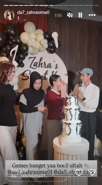 Potret Perayaan Ultah Zahra DA 7 ke-16: Dapat Hadiah Spesial dari Sarah Ahmad