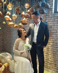 Potret Pernikahan Mudji Massaid Adik Mendiang Adjie Massaid, Angelina Sondakh dan Keanu Tak Hadir