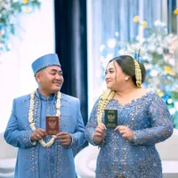 Potret Pernikahan Nadya Holscher, Baby Adzam Mendadak Jadi Fotografer - Nathalie Holshcer Sebar Saweran