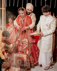 Potret Pesta Kedua Pernikahan Mouni Roy dan Suraj Nambiar, Lebih Mewah!